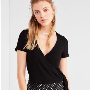 Project Social T Bailey Wrap Tee Urban Outfitters